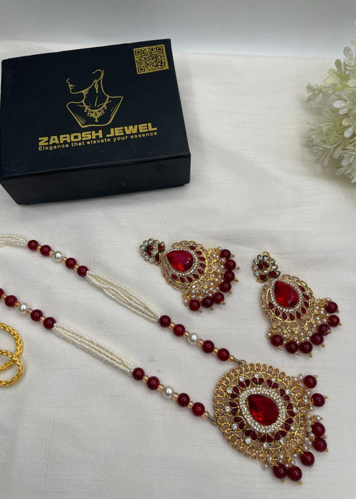 Shop the Clara Malla Set from Zarosh Jewel