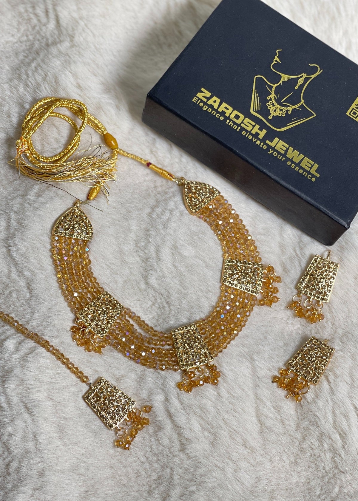 Shop the Classic Choker Set from Zarosh Jewel