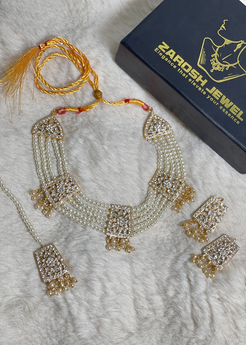 Shop the Classic Choker Set from Zarosh Jewel