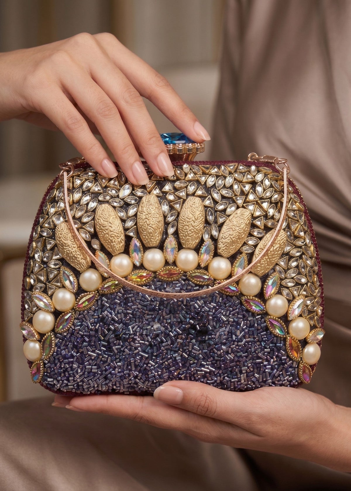 Clutch-0122 by Zarosh Jewel