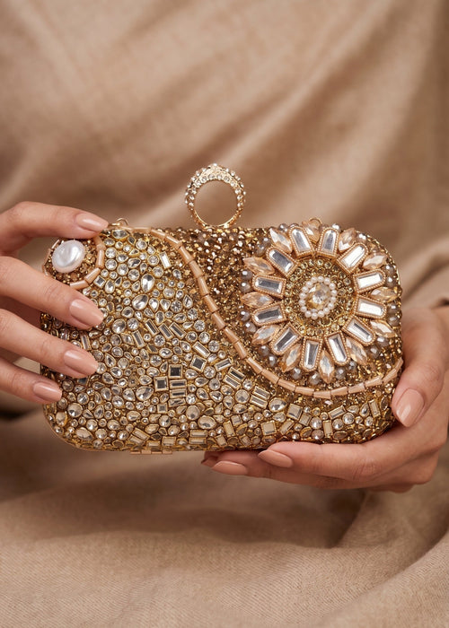 Clutch - 0151 - GOLD by Zarosh Jewel