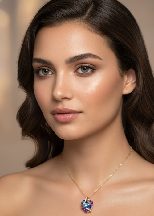 Shop the Cosmic Heart Locket from Zarosh Jewel