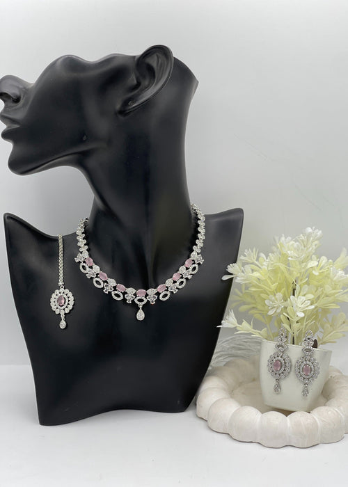 Shop the Crystal Royale Zircon Set from Zarosh Jewel