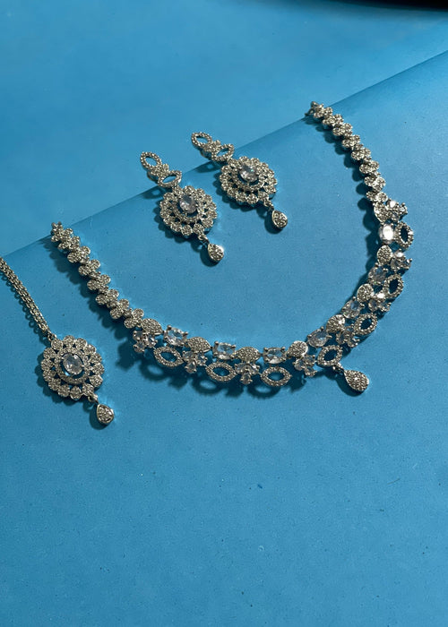 Shop the Crystal Royale Zircon Set from Zarosh Jewel