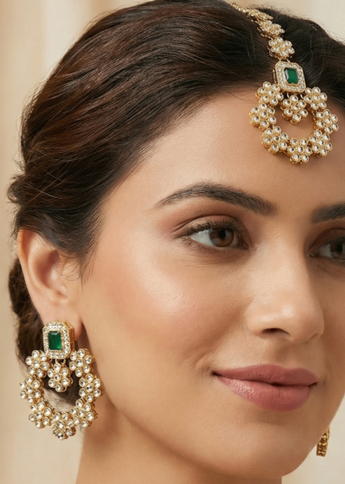 Shop the Dahlia Necklace Set from Zarosh Jewel