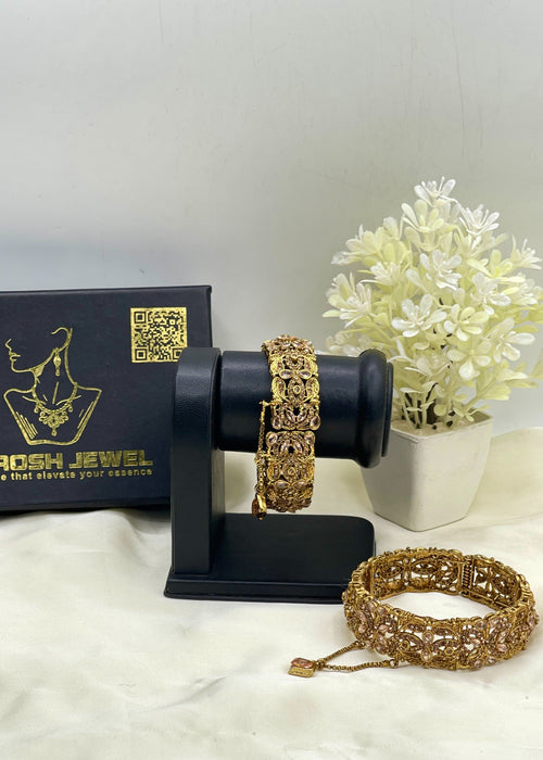Shop the Daliya Adjustable Bangle from Zarosh Jewel