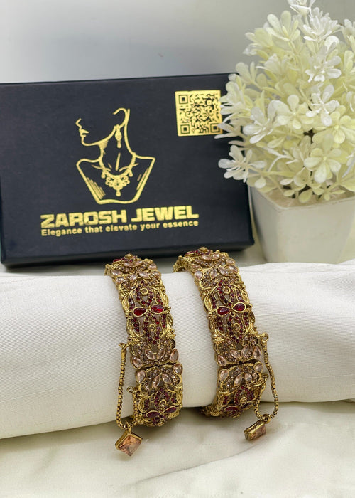 Shop the Daliya Adjustable Bangle from Zarosh Jewel