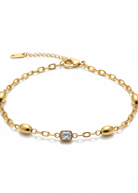 Dana Chain Bracelet by Zarosh Jewel
