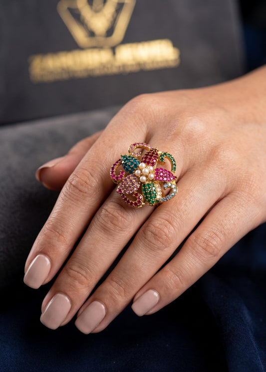 Daneen Elegant Ring by Zarosh Jewel