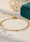 Dil Chain Bracelet by Zarosh Jewel