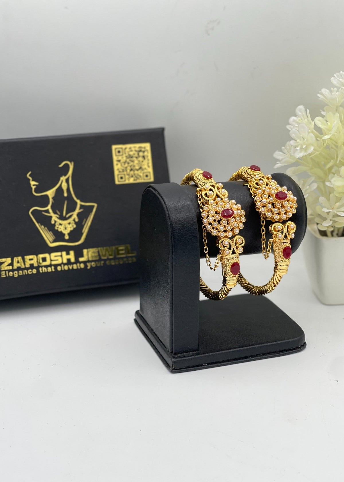 Dilkash Heritage Bangles by Zarosh Jewel