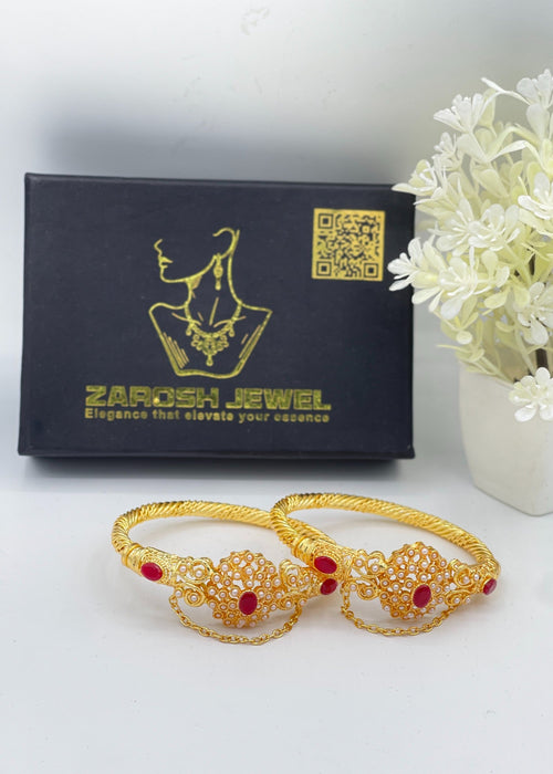 Shop the Dilkash Heritage Bangles from Zarosh Jewel