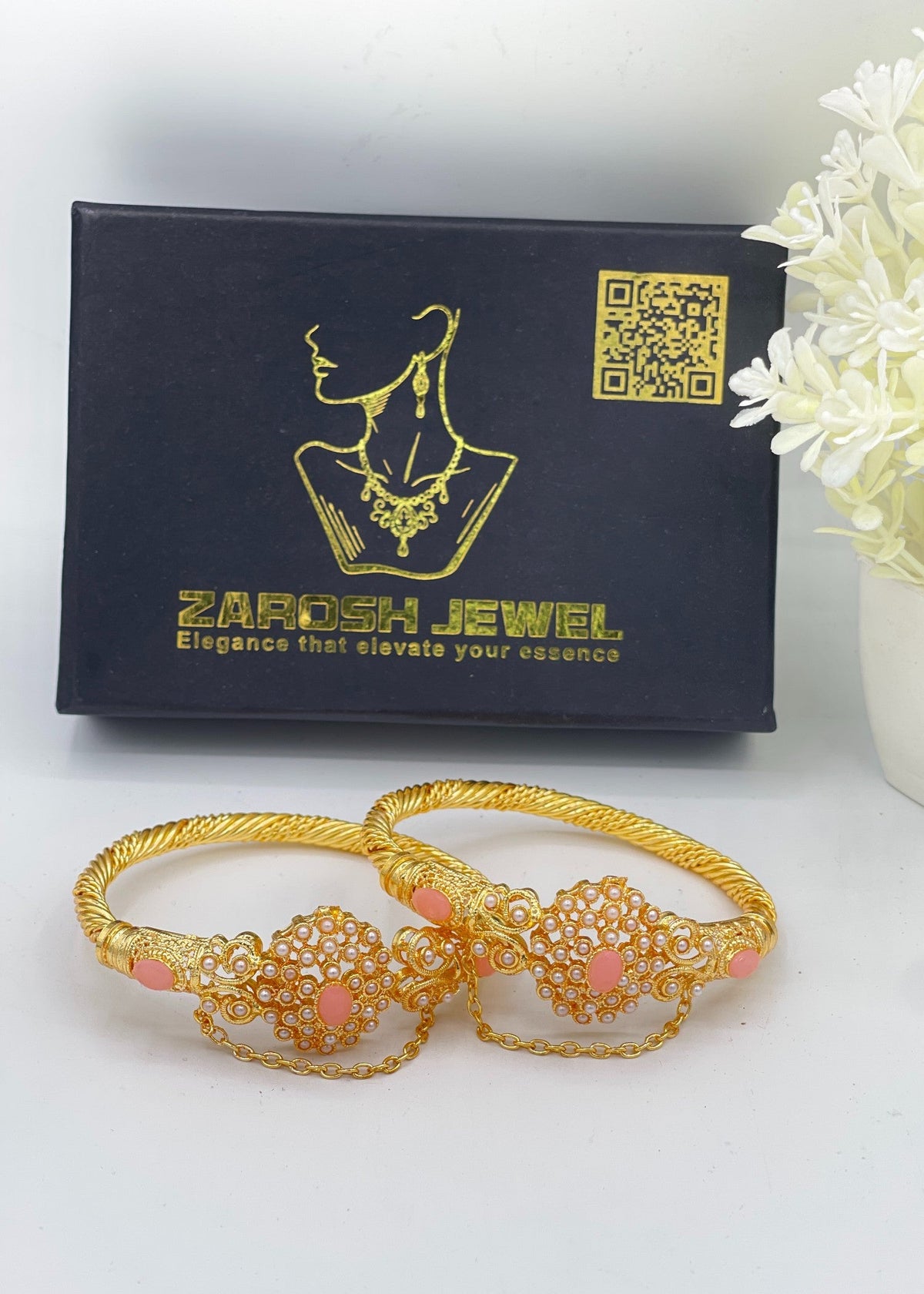 Shop the Dilkash Heritage Bangles from Zarosh Jewel