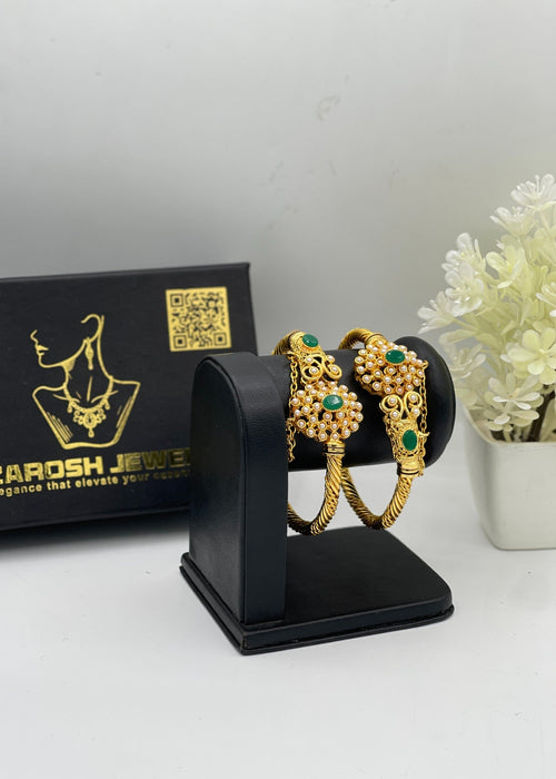 Shop the Dilkash Heritage Bangles from Zarosh Jewel