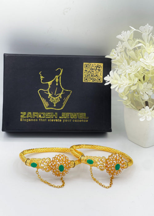 Shop the Dilkash Heritage Bangles from Zarosh Jewel