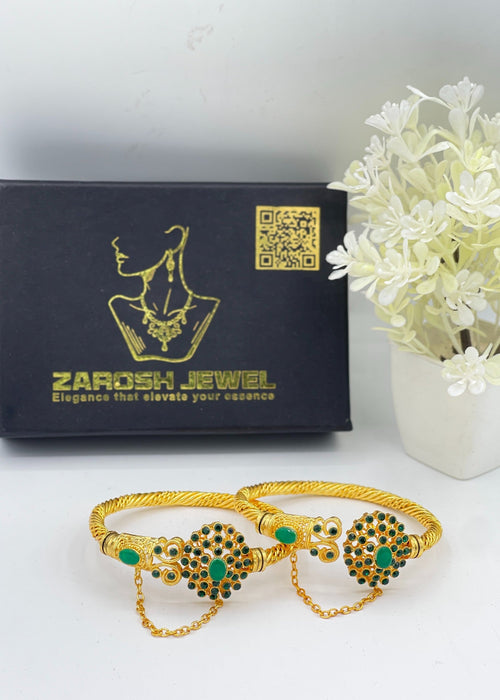 Shop the Dilkash Heritage Bangles from Zarosh Jewel