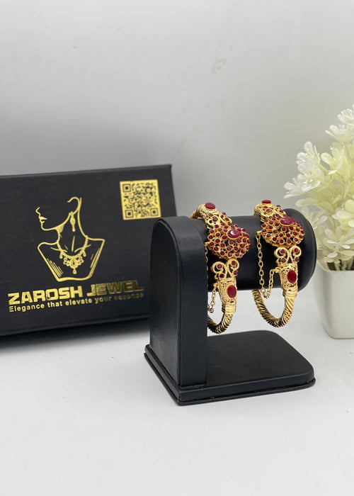 Shop the Dilkash Heritage Bangles from Zarosh Jewel