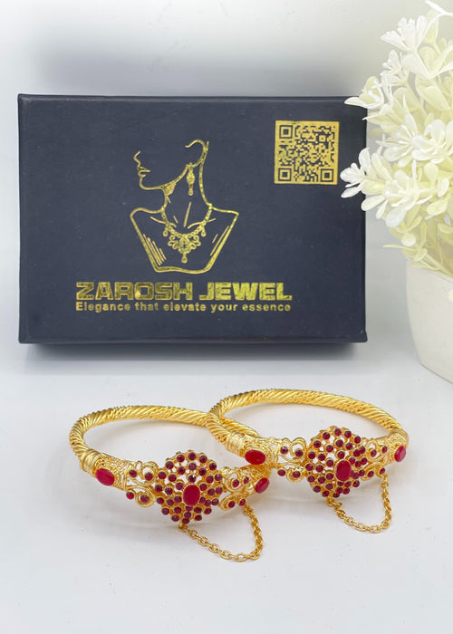 Shop the Dilkash Heritage Bangles from Zarosh Jewel