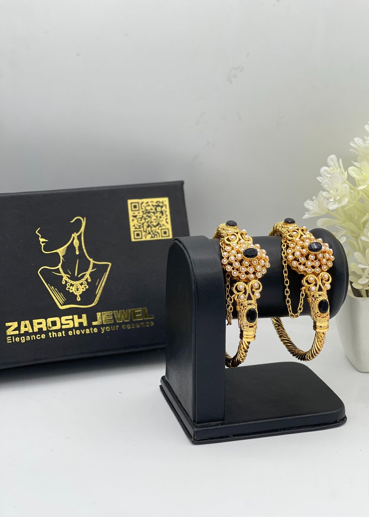 Shop the Dilkash Heritage Bangles from Zarosh Jewel