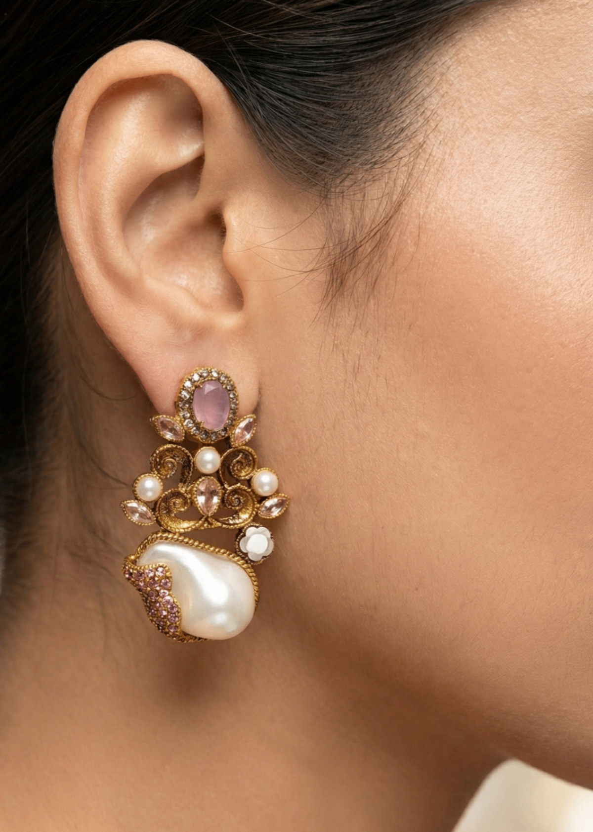 Shop the Dilkash Sahara Earrings from Zarosh Jewel