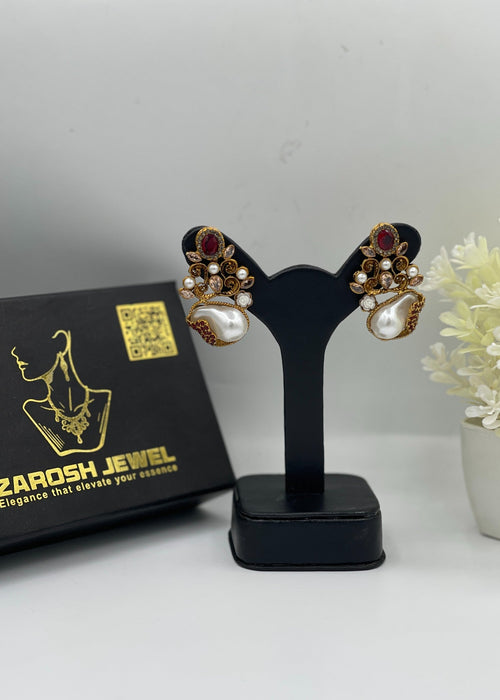 Shop the Dilkash Sahara Earrings from Zarosh Jewel