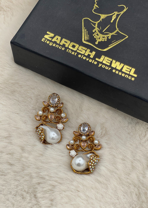 Shop the Dilkash Sahara Earrings from Zarosh Jewel