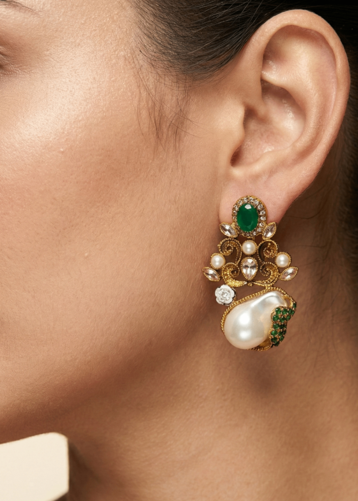 Shop the Dilkash Sahara Earrings from Zarosh Jewel