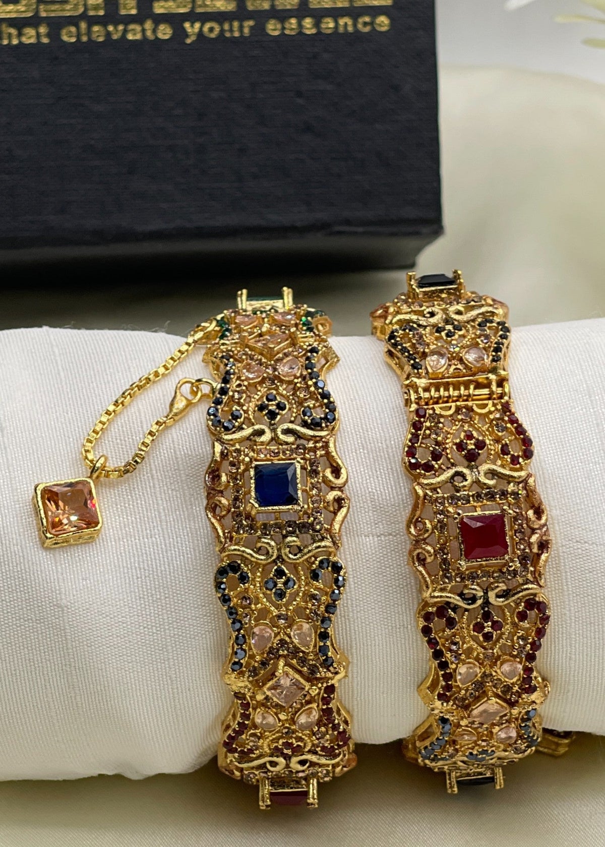Shop the Dima Bangle Set from Zarosh Jewel
