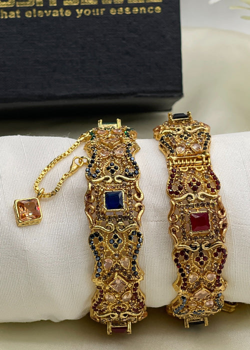 Shop the Dima Bangle Set from Zarosh Jewel