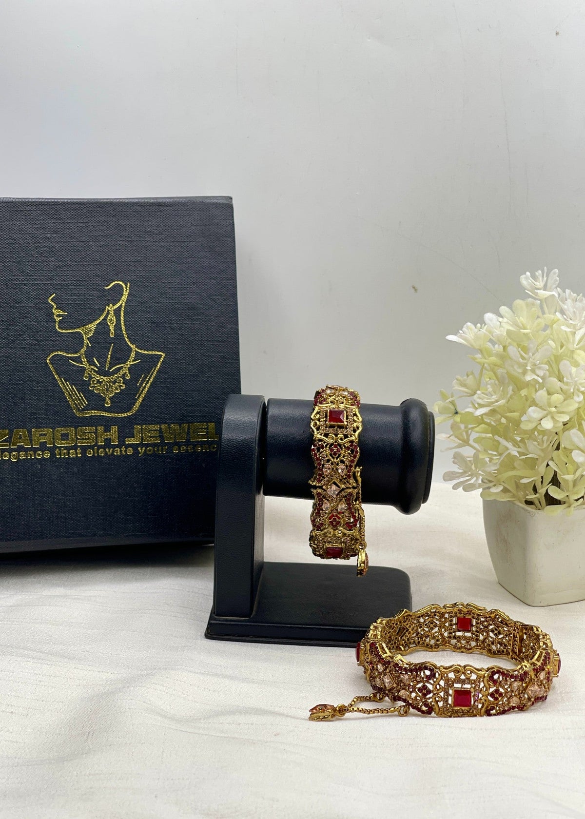 Shop the Dima Bangle Set from Zarosh Jewel