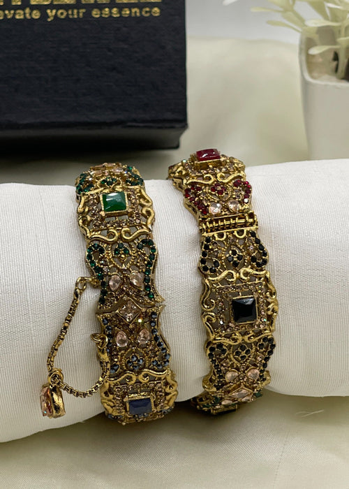 Shop the Dima Bangle Set from Zarosh Jewel