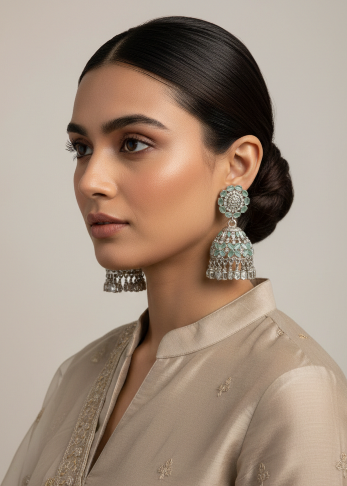 Shop the Dua Jhumkas from Zarosh Jewel