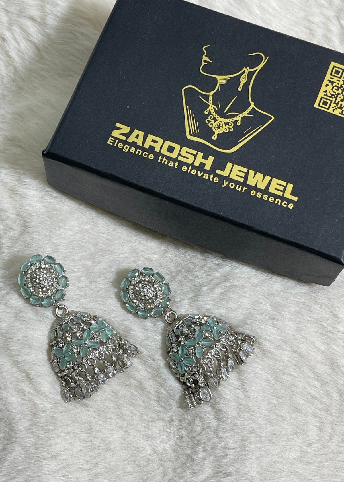 Shop the Dua Jhumkas from Zarosh Jewel