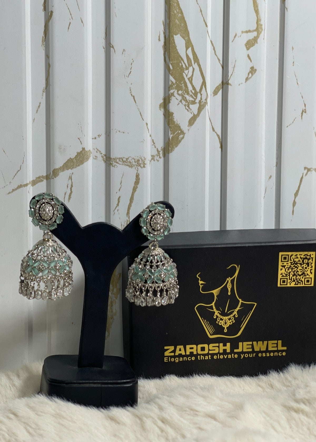 Shop the Dua Jhumkas from Zarosh Jewel