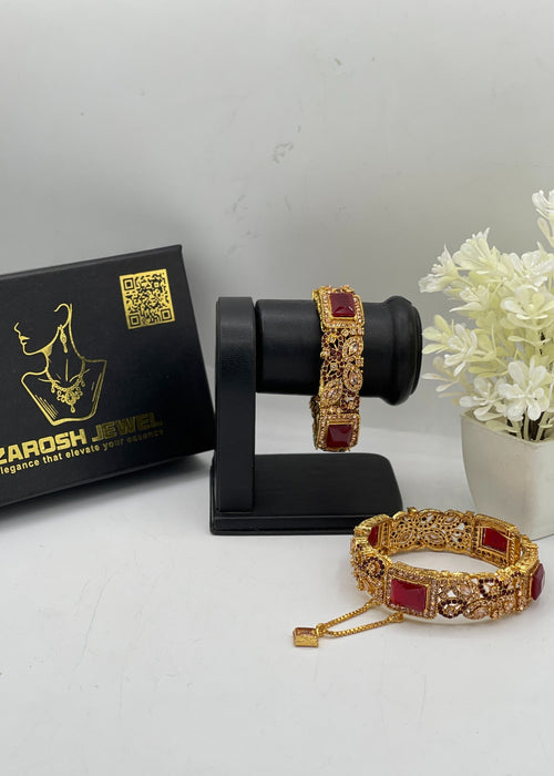 Shop the Dulhan Bangle Set from Zarosh Jewel