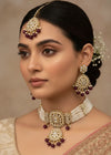 Dulhan Kundan Set by Zarosh Jewel