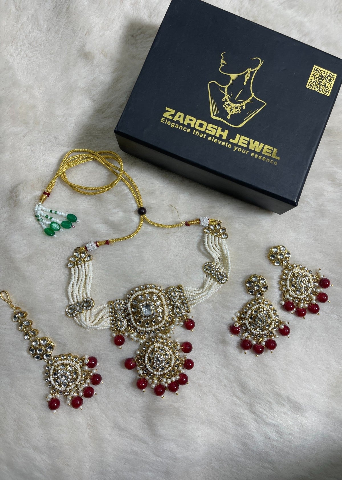 Shop the Dulhan Kundan Set from Zarosh Jewel