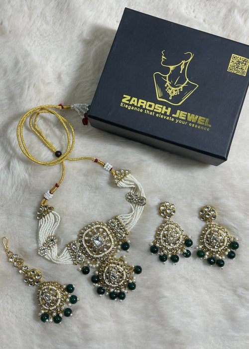 Shop the Dulhan Kundan Set from Zarosh Jewel