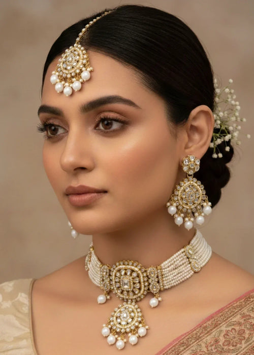 Shop the Dulhan Kundan Set from Zarosh Jewel
