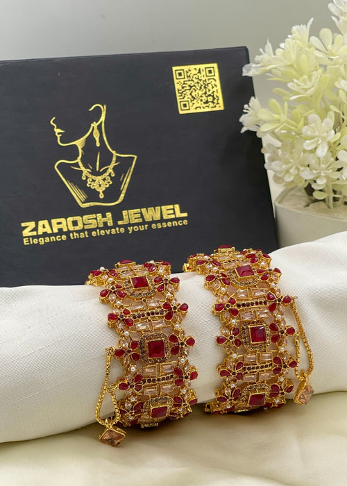 Shop the Dureya Luxury Bangle from Zarosh Jewel