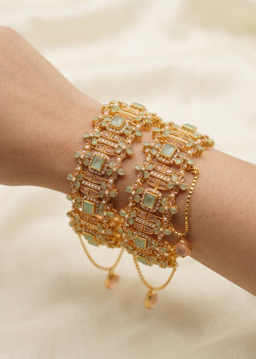 Shop the Dureya Luxury Bangle from Zarosh Jewel