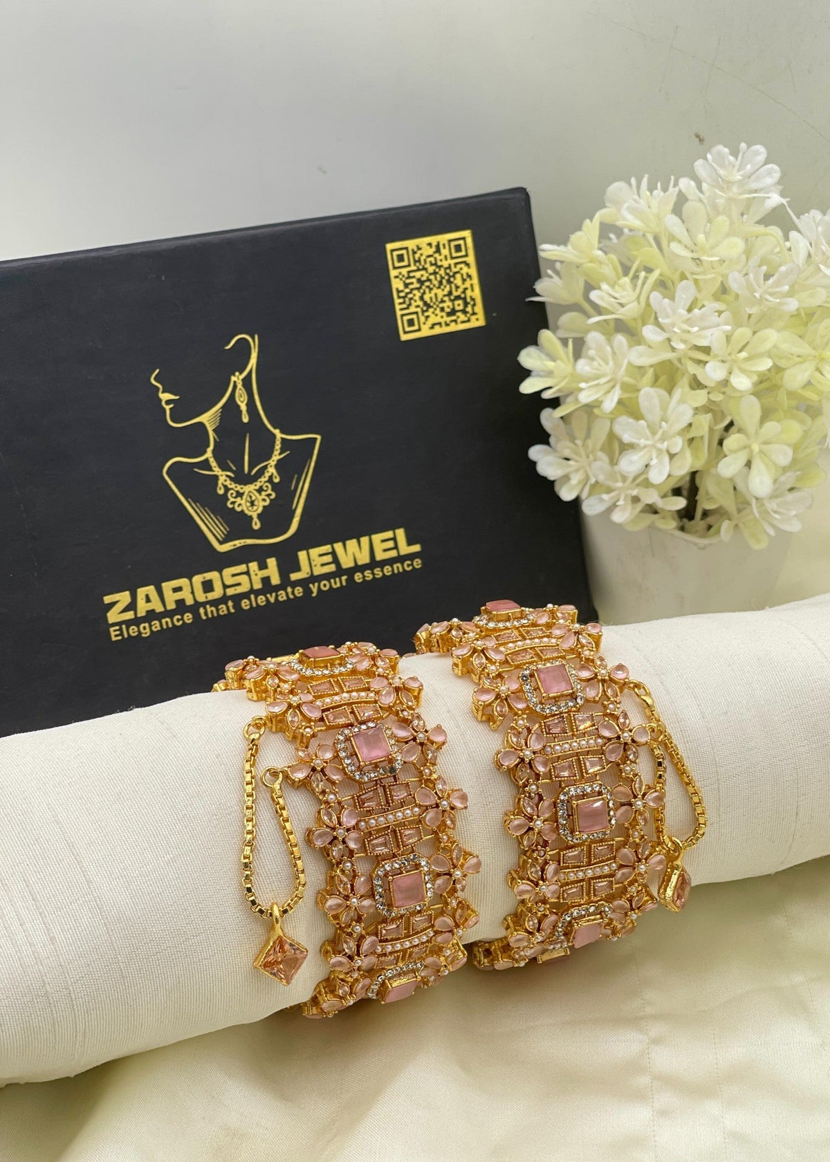 Shop the Dureya Luxury Bangle from Zarosh Jewel