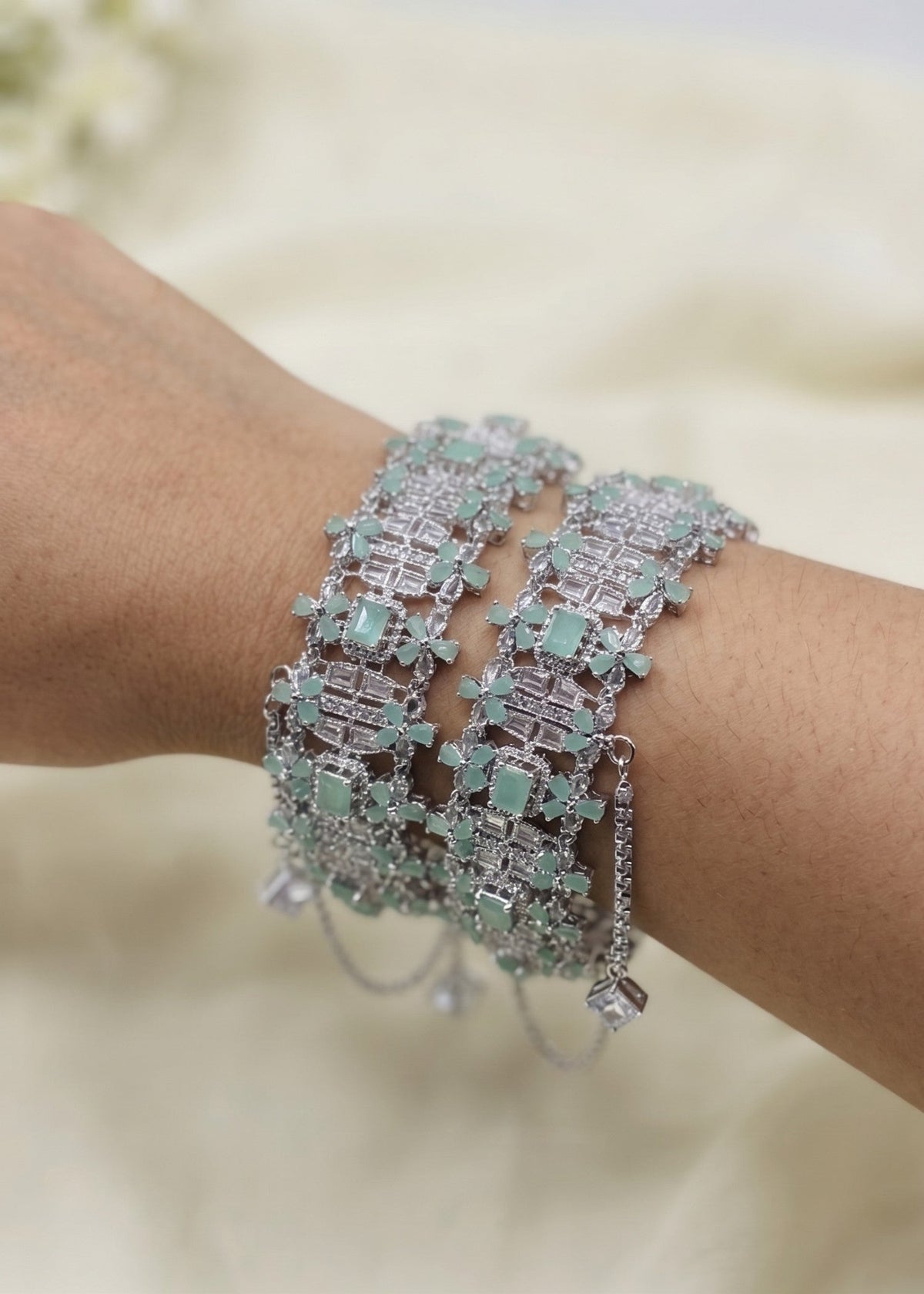 Shop the Dureya Luxury Bangle from Zarosh Jewel