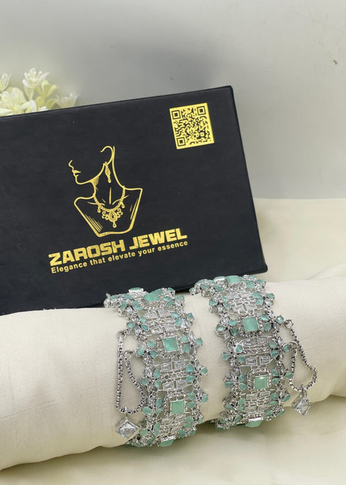Shop the Dureya Luxury Bangle from Zarosh Jewel
