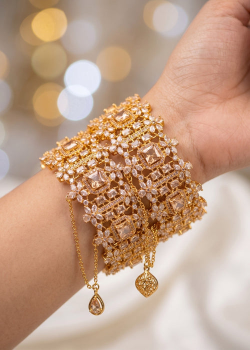 Shop the Dureya Luxury Bangle from Zarosh Jewel