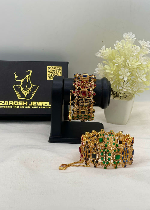 Shop the Dureya Luxury Bangle from Zarosh Jewel