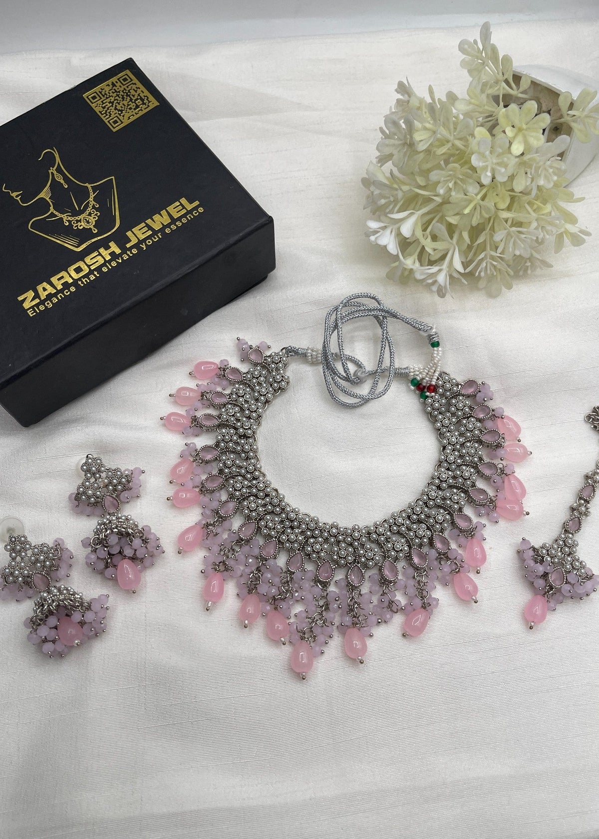 Shop the Eden Necklace Set from Zarosh Jewel