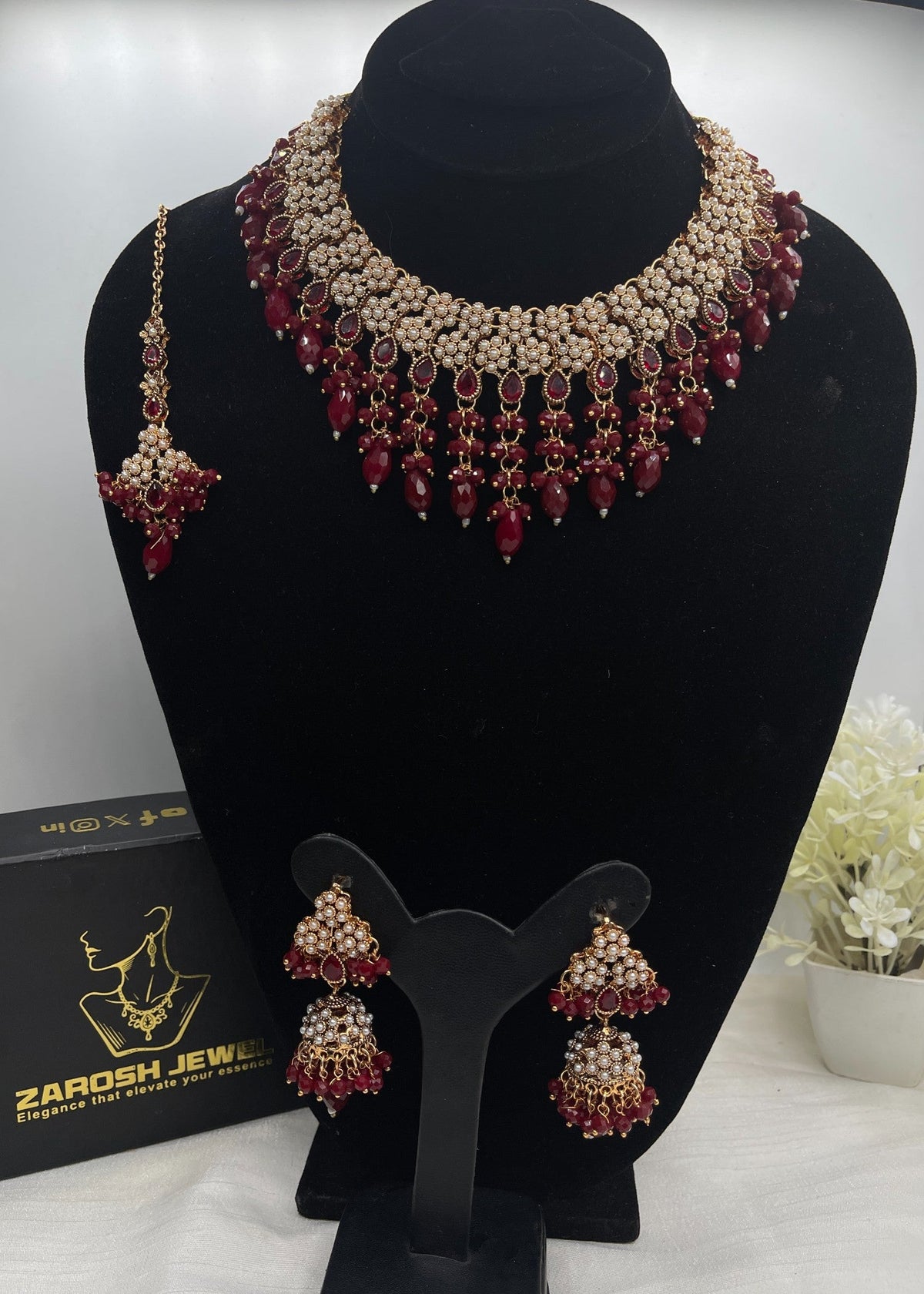 Shop the Eden Necklace Set from Zarosh Jewel