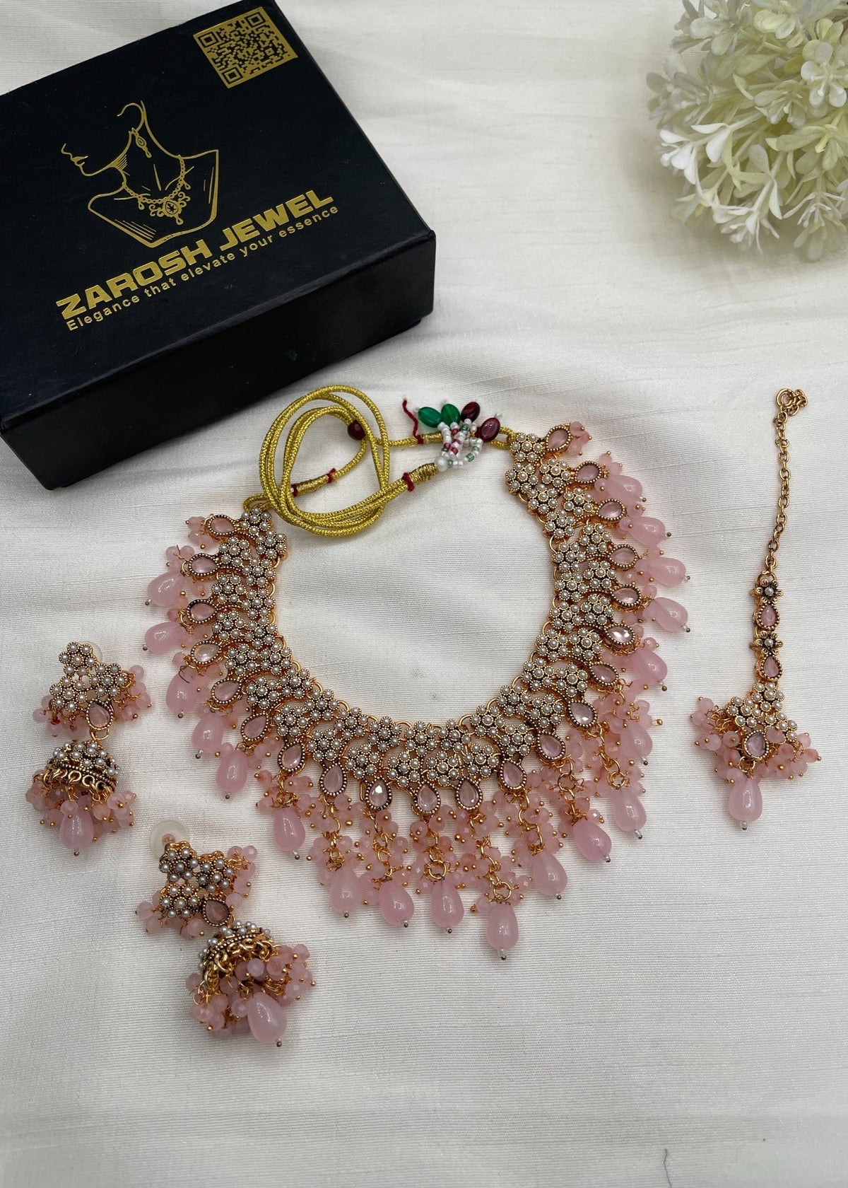 Shop the Eden Necklace Set from Zarosh Jewel