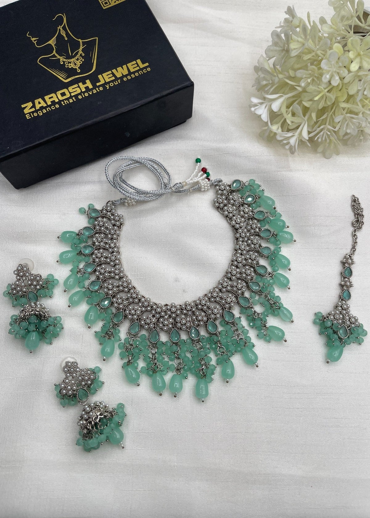 Shop the Eden Necklace Set from Zarosh Jewel